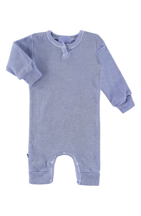 Stretch Organic Cotton Blend Thermal Romper (Baby)