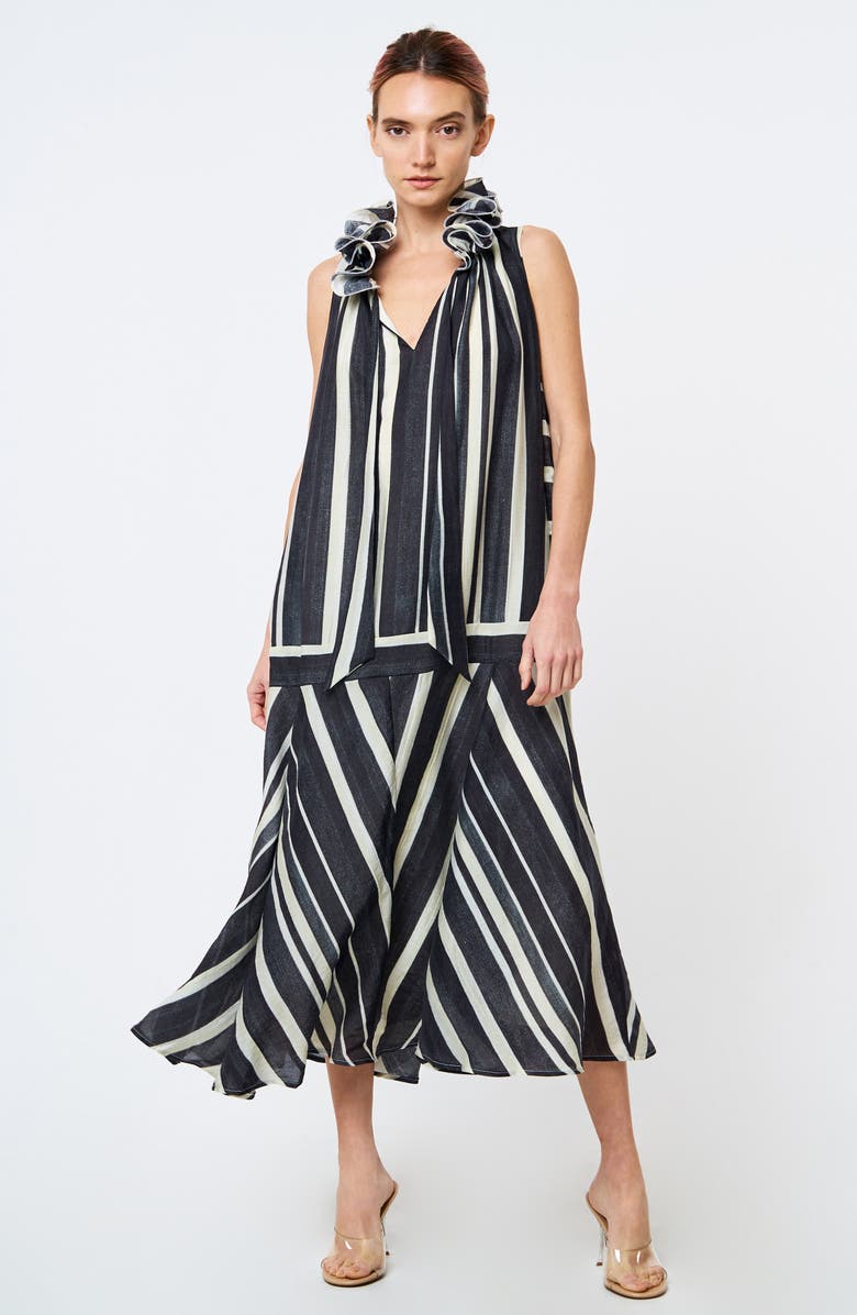 CIEBON Kenny Midi Trapeze Dress, Alternate, color, 