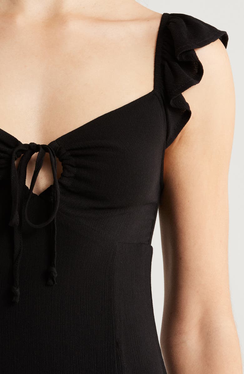 PacSun Ruffle Strap Babydoll Dress, Alternate, color,