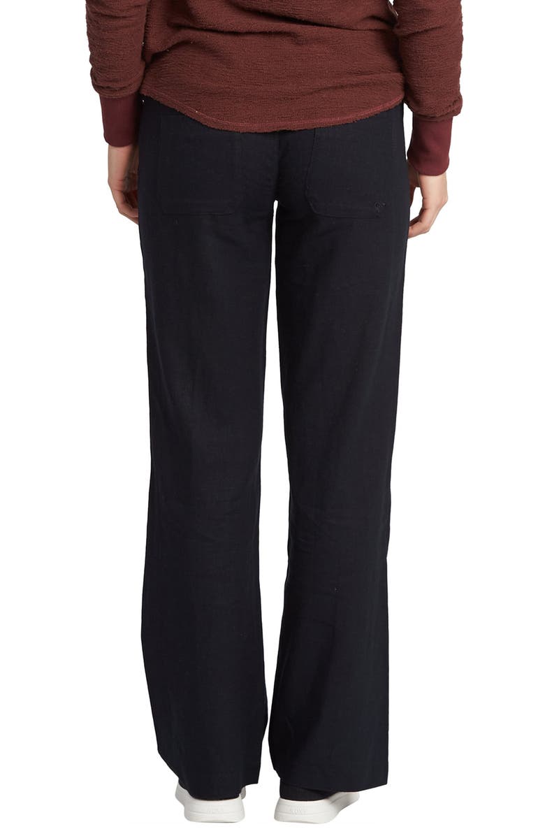 Roxy Oceanside Linen Blend Beach Pants, Alternate, color,