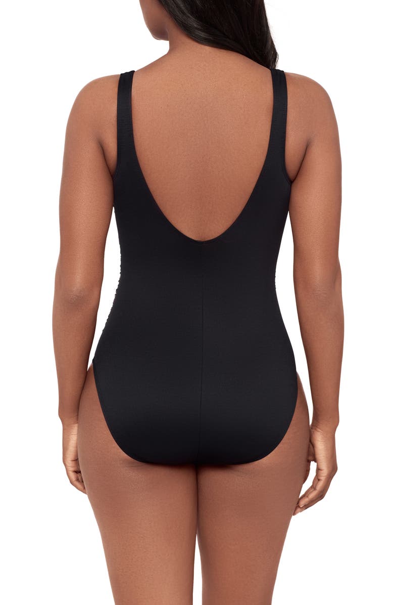 Miraclesuit<sup>®</sup> Costa D Oro Temptress One-Piece Swimsuit, Alternate, color, Black