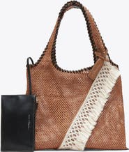 3.1 Phillip Lim Raffia Fringe Market Tote Bag