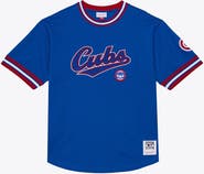 Mitchell & Ness Men's Mitchell & Ness  Royal Chicago Cubs Wild Pitch Ringer T-Shirt
