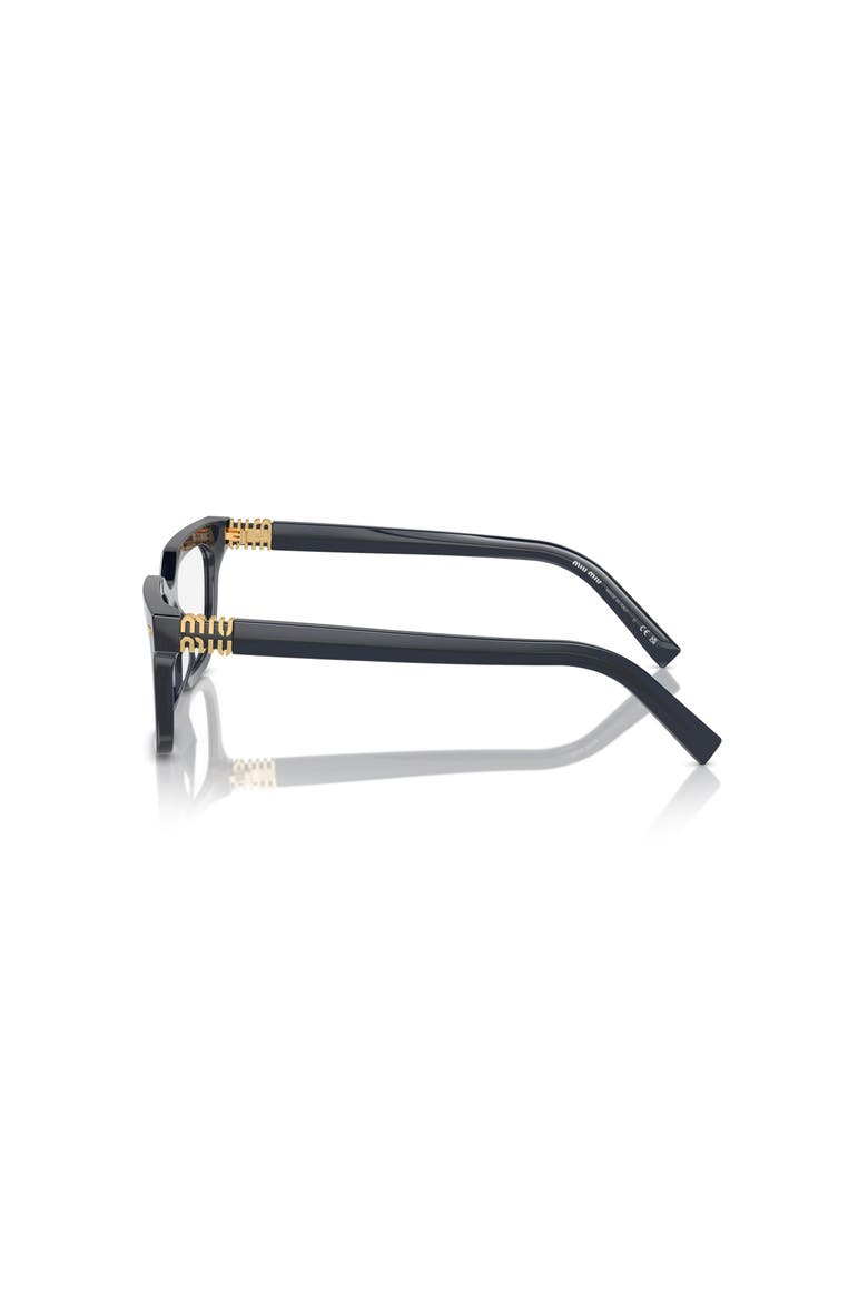 53mm Rectangle optical glasses, Alternate, color, Blue