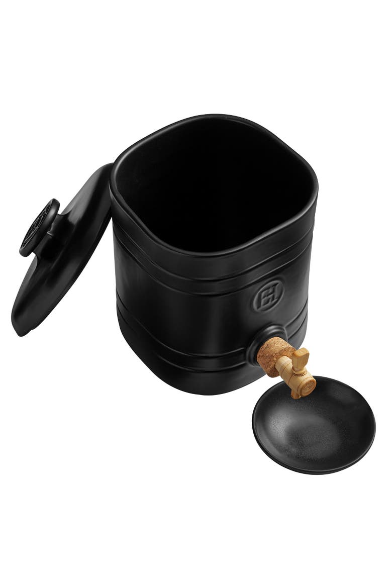 Vinegar Pot, Alternate, color, Truffle