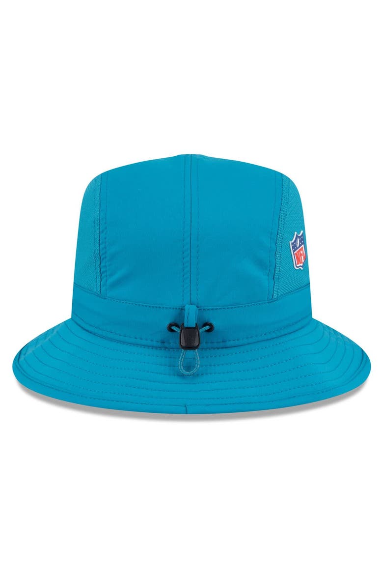 Men's New Era Teal Jacksonville Jaguars 2025 Sideline  Bucket Hat, Alternate, color, Teal