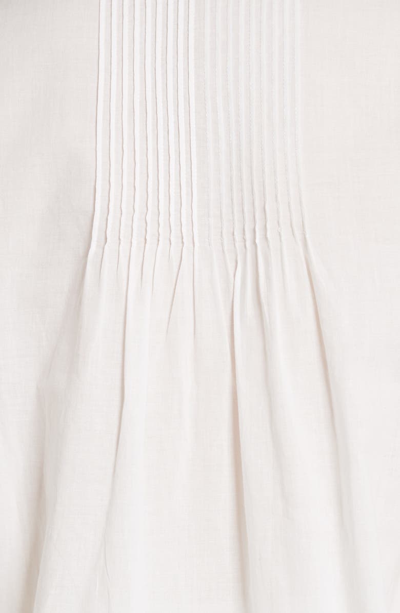 Veronica Beard Mili Eyelet Sleeve Top, Alternate, color, 