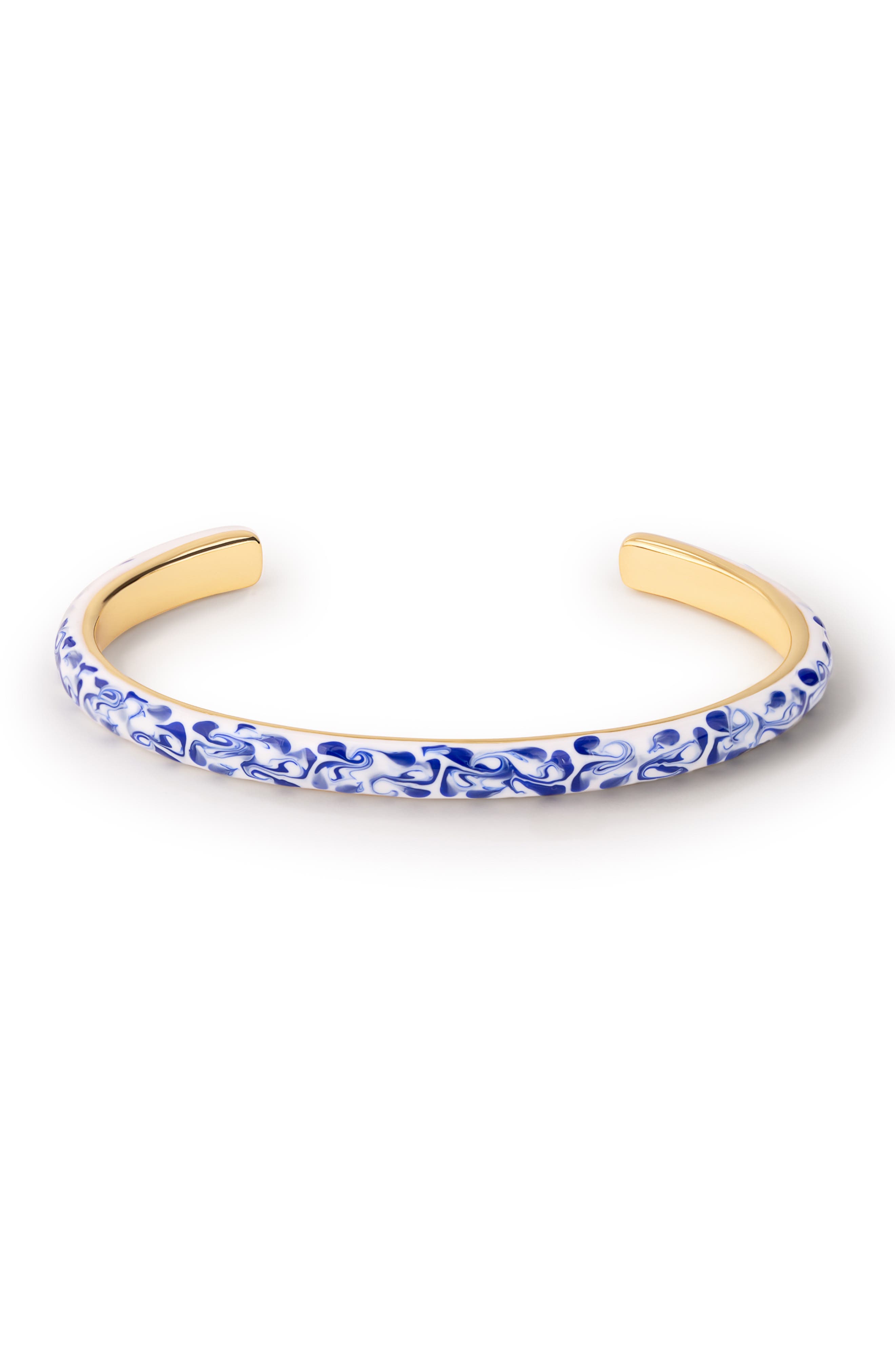 selected GOLD / MARBLE BLUE