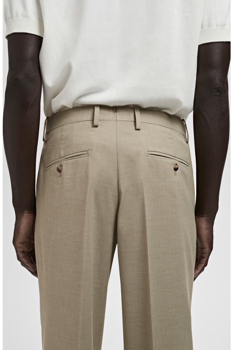 Milan Slim Fit Suit Pants, Alternate, color, GREEN