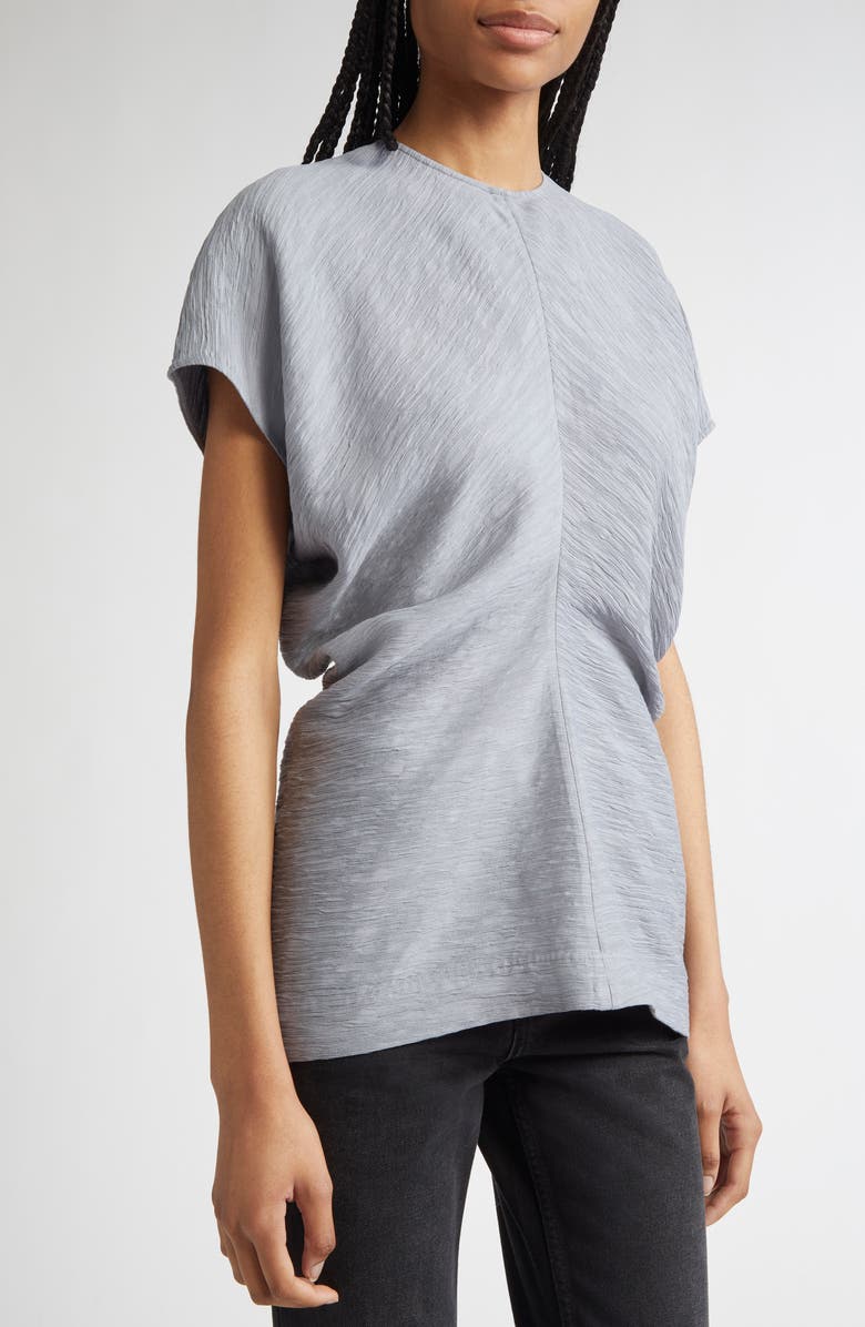 TOTEME Crinkle Texture Knit Top, Alternate, color, 