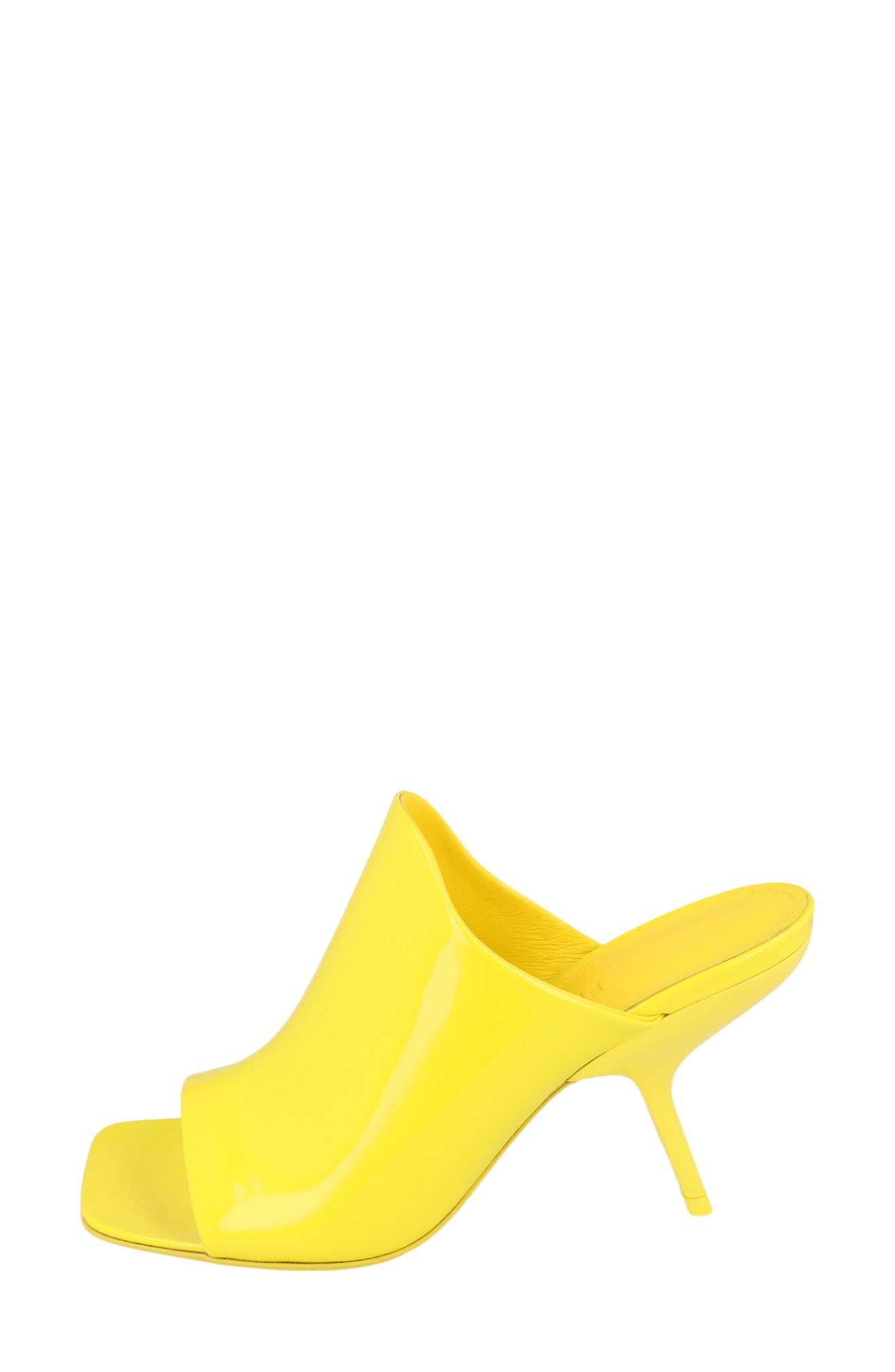 FERRAGAMO Slide Sandal, Alternate, color, Yellow