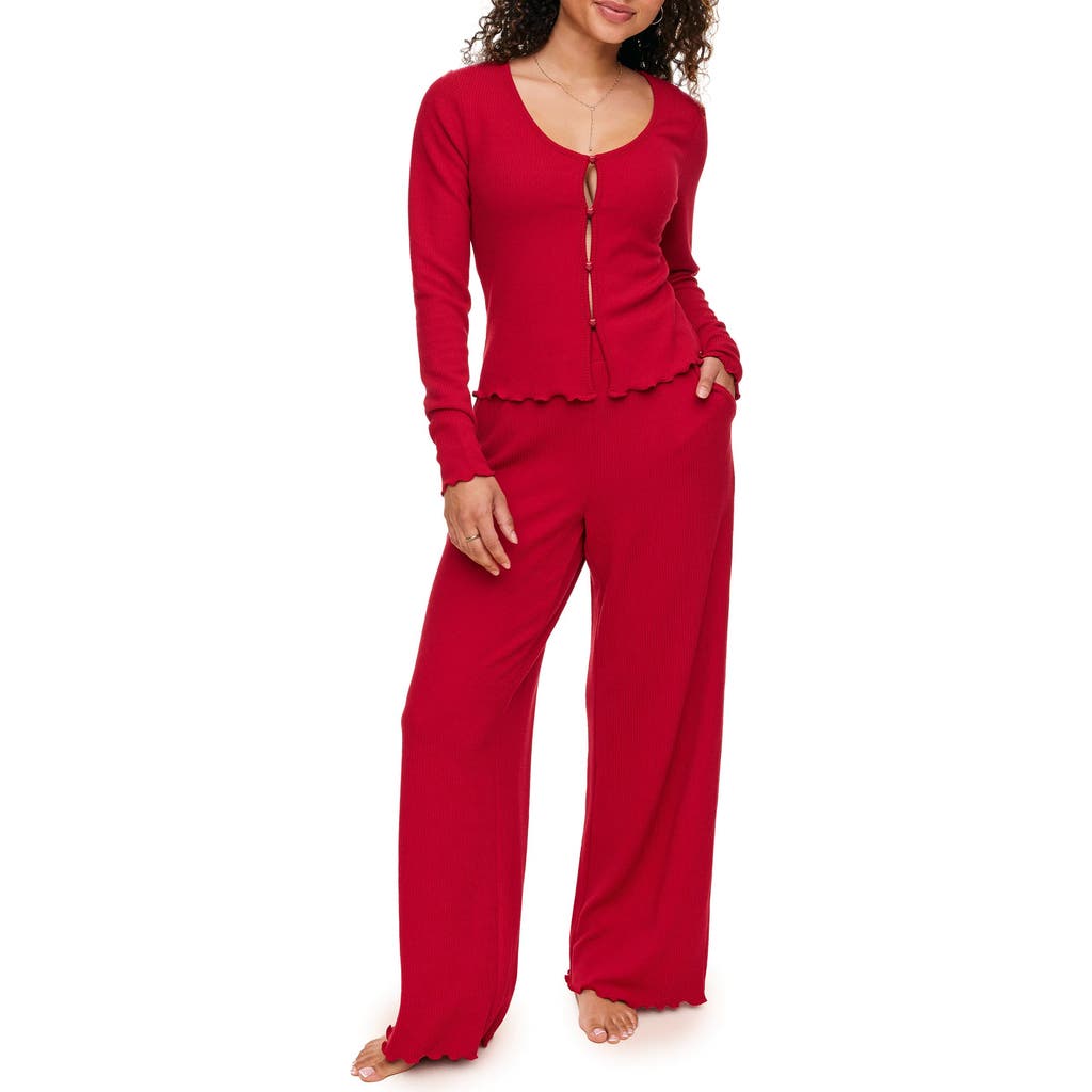 Adore Me Amrita Lounge Set in Jester Red at Nordstrom, Size X-Large
