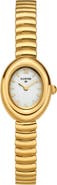 D.LOUISE Classic Gold Oval Bracelet Watch