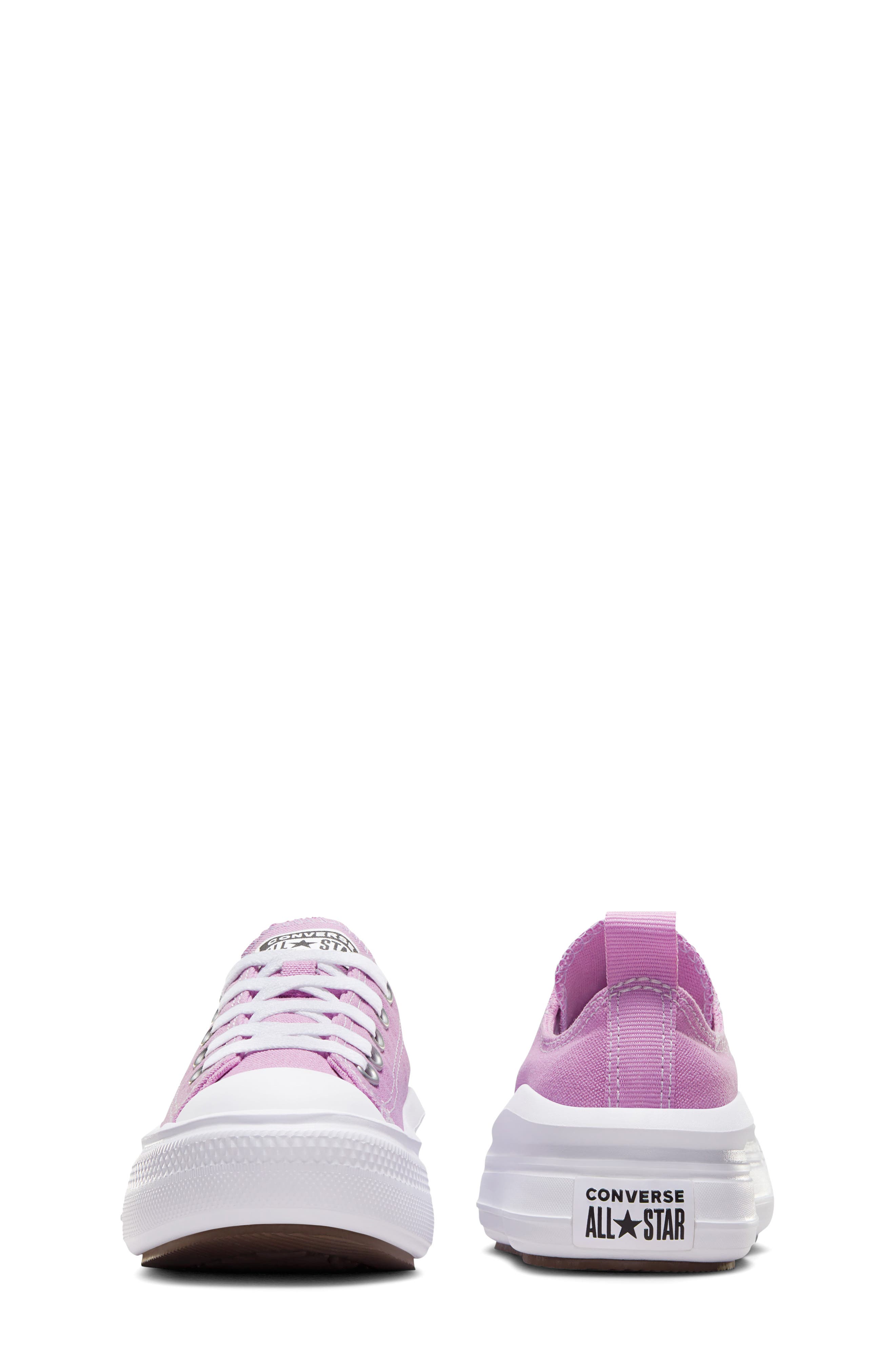 Converse Kids' Chuck Taylor<sup>®</sup> All Star<sup>®</sup> Move Platform Oxford Sneaker, Alternate, color, Classic Amethyst/ White