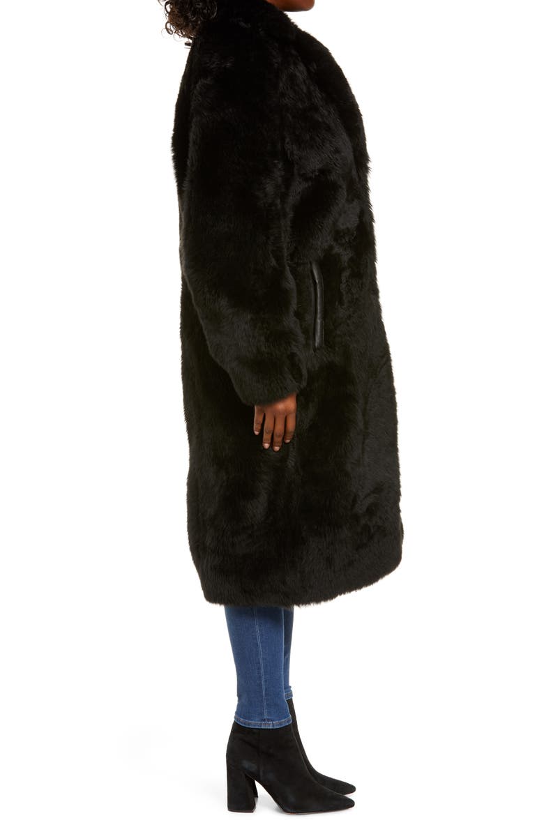 UGG<sup>®</sup> Esme Long Genuine Toscana Shearling Coat, Alternate, color,