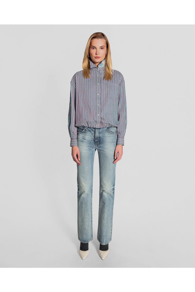 Rhapso Blousant Shirt, Main, color, Mix Teal