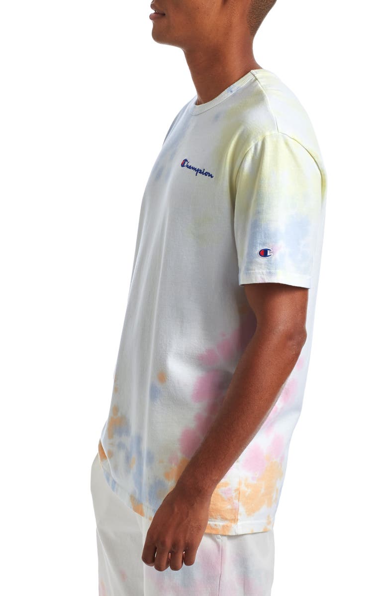 Champion Cloud Dye T-Shirt, Alternate, color, 