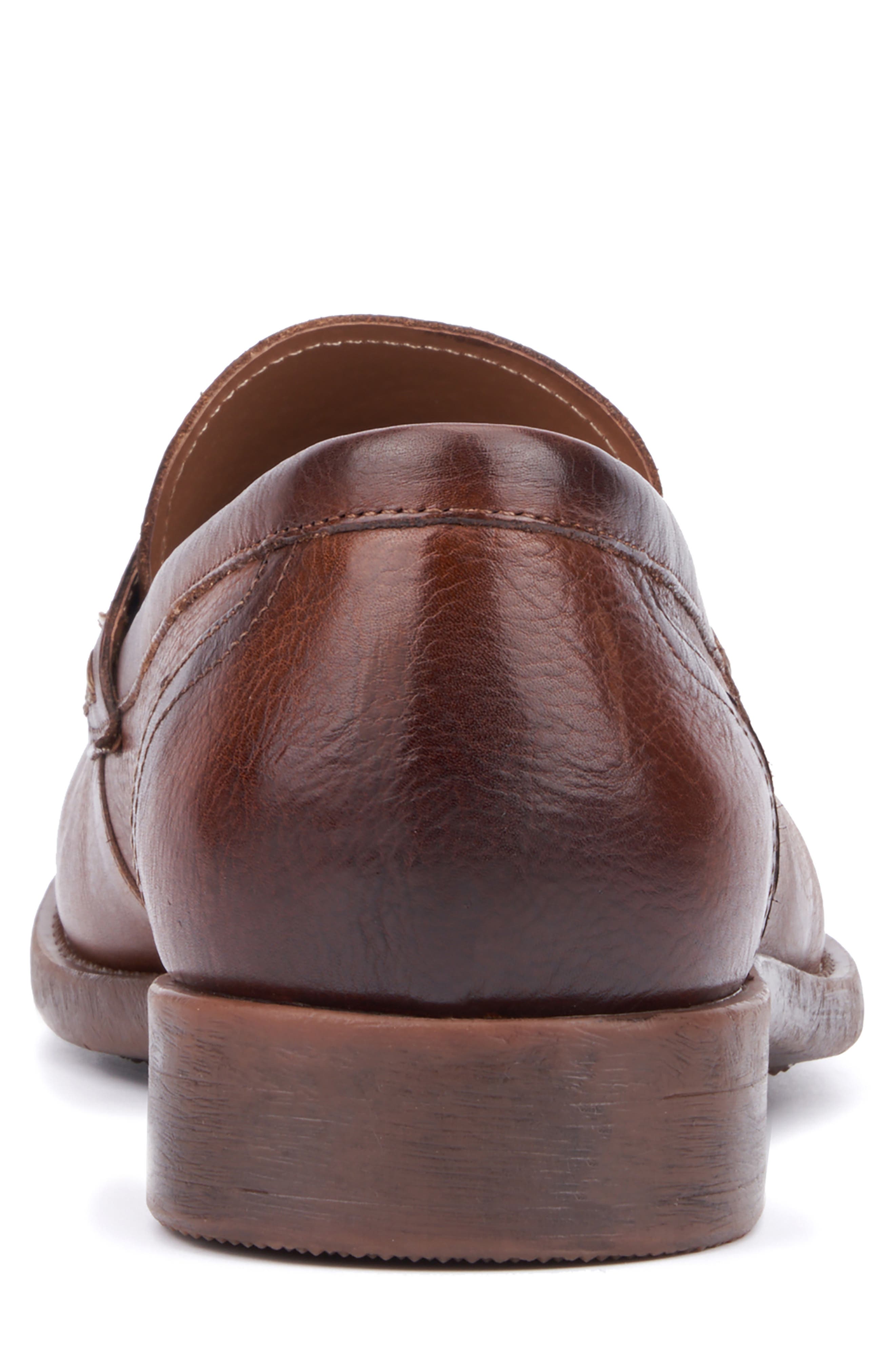 Harry Apron Toe Penny Loafer, Alternate, color, TAN