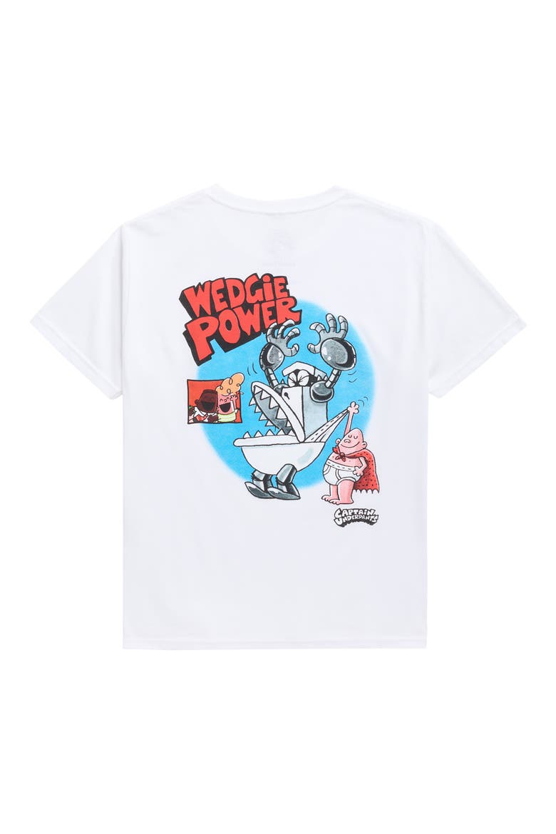 Kids' Wedgie Power Cotton Graphic T-Shirt, Alternate, color, IVORY
