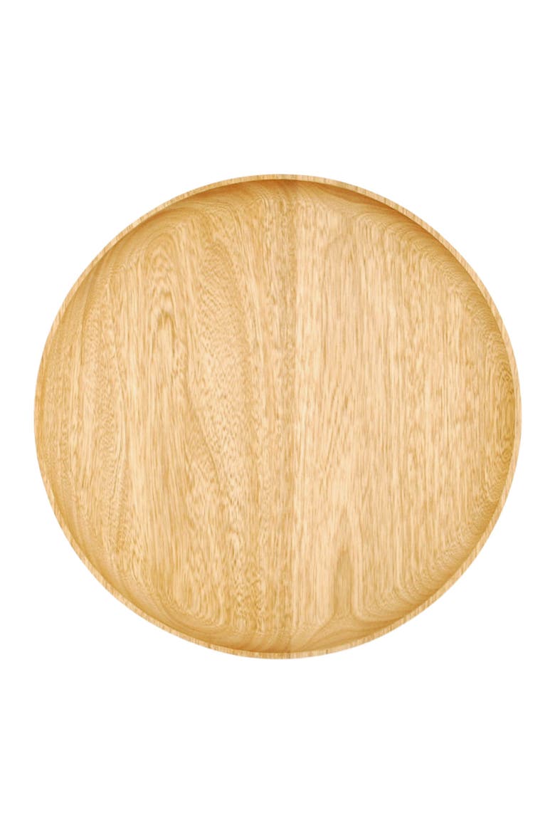 Rosa Morada Wooden Base Platter, Alternate, color, Natural