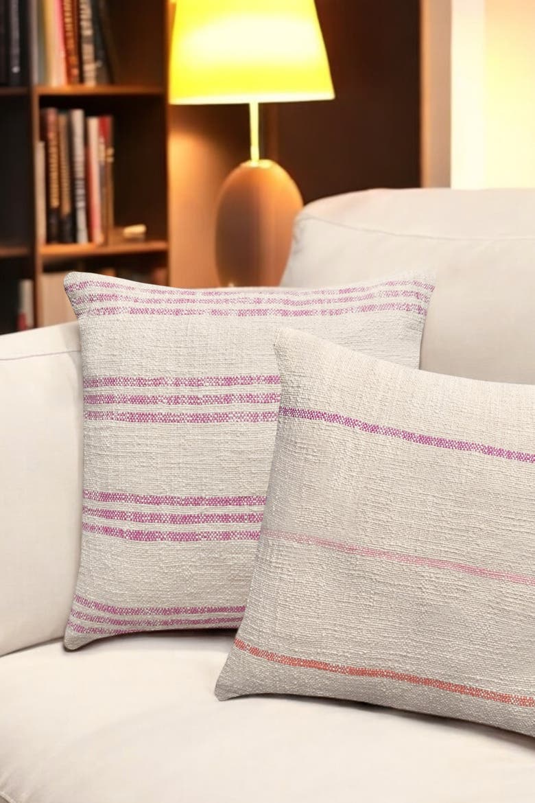Jolie Pillow Cover, Alternate, color, Petunia