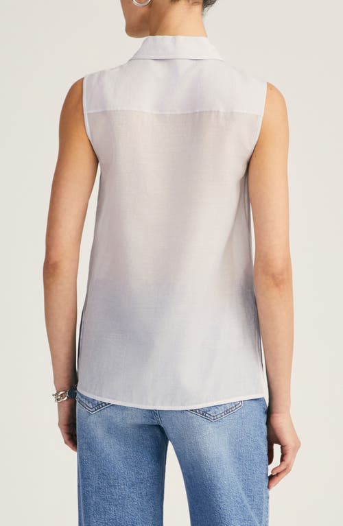 DEREK LAM 10 CROSBY DEREK LAM 10 CROSBY JANE PINTUCK SLEEVELESS SHIRT