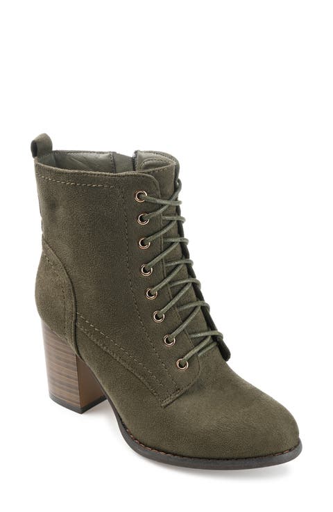 JOURNEE Baylor Lace-Up Boot (Women)