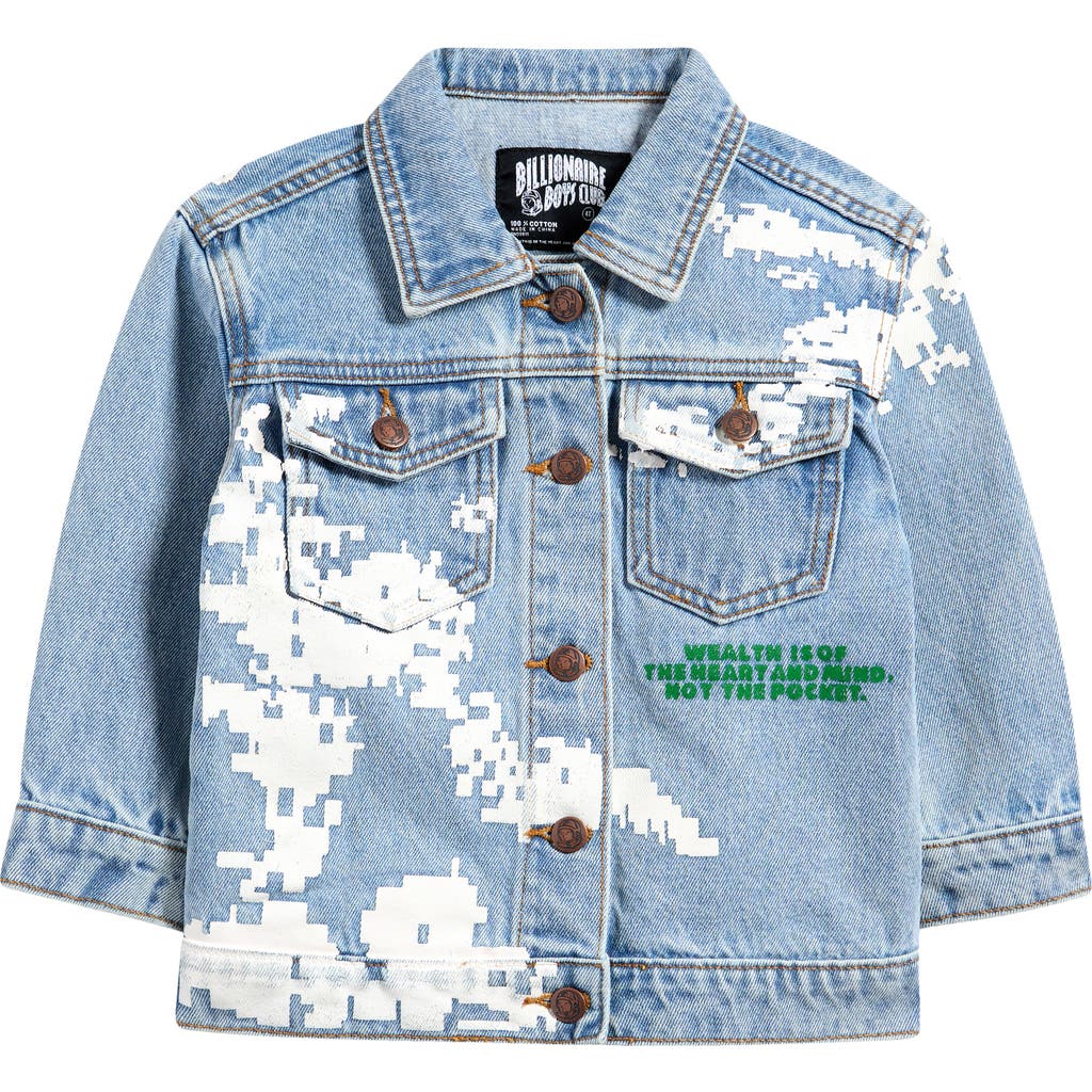 Billionaire Boys Club Kids' Kumo Denim Jacket In Niwa