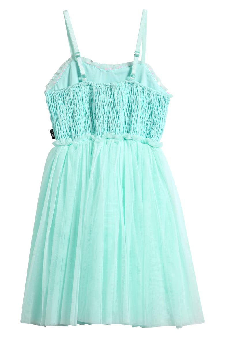 Kids' Shimmer Tulle Dress, Alternate, color, MINT