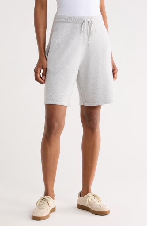Cashmere Sweater Shorts