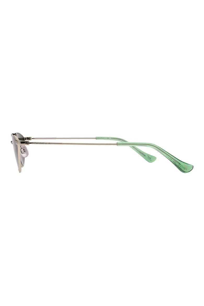 53mm Cat Eye Sunglasses, Alternate, color, GOLD GREEN