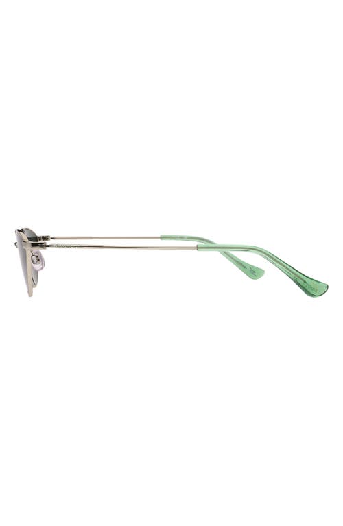 Florence By Mills 53mm Cat Eye Sunglasses In Metallic