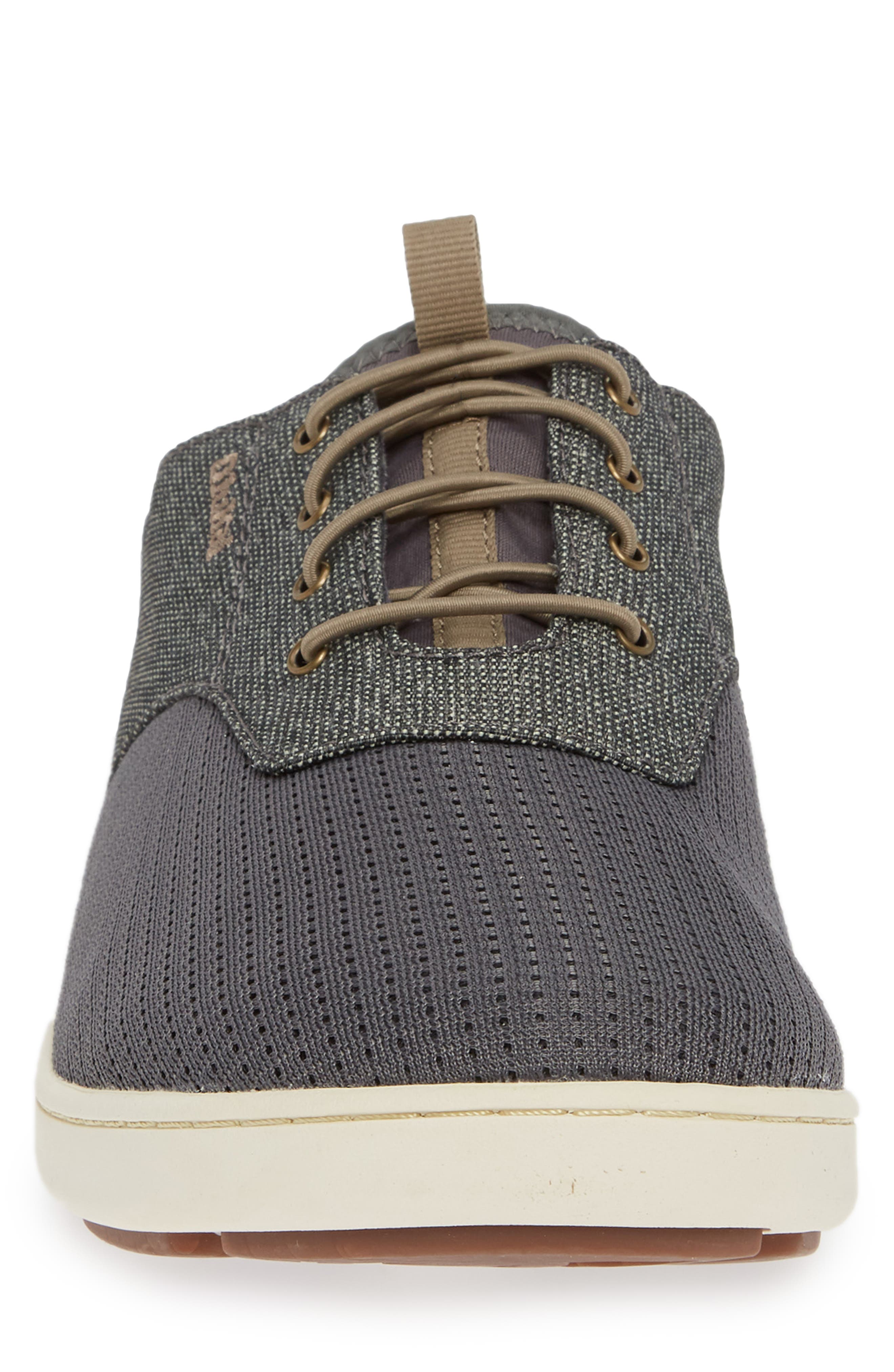 OluKai Nohea Moku Sneaker, Alternate, color, Charcoal/ Clay Textile