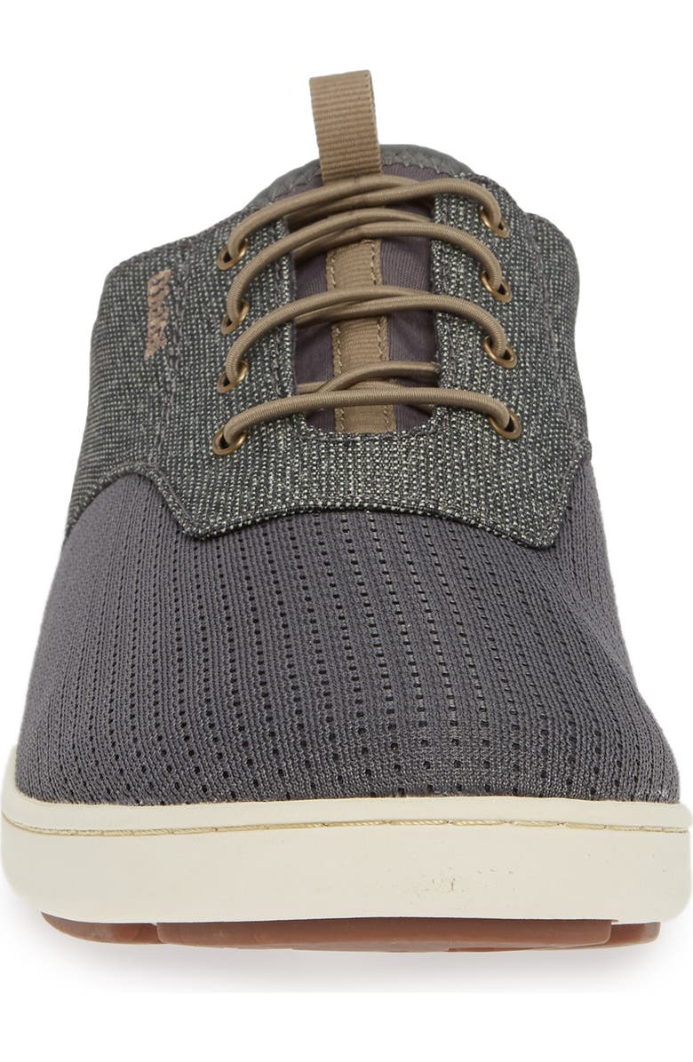 OluKai Nohea Moku Sneaker, Alternate, color, Charcoal/ Clay Textile