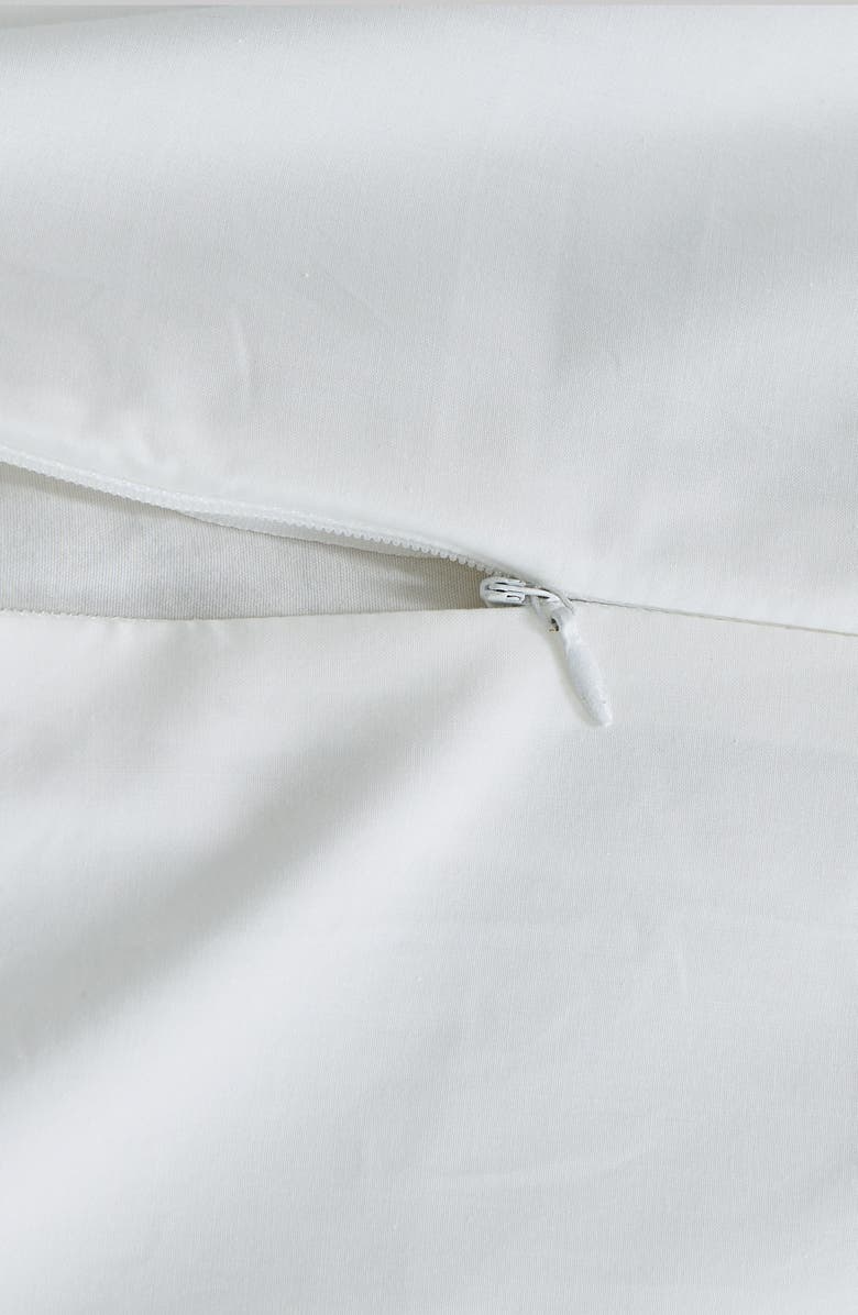 Verlee Cotton Percale Duvet Cover, Alternate, color, Cloud