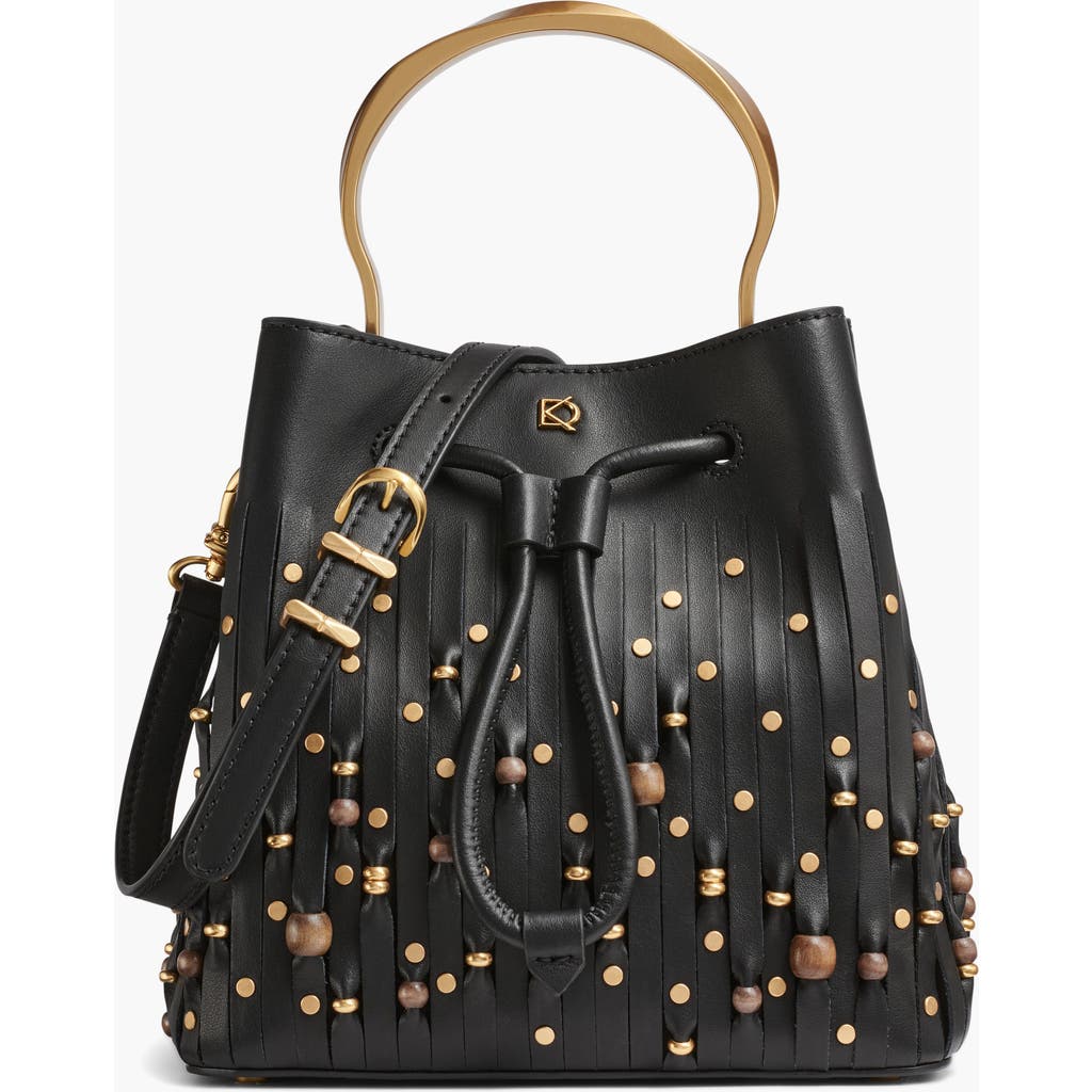 Donna Karan New York Lawrence Beaded Lasercut Bucket
