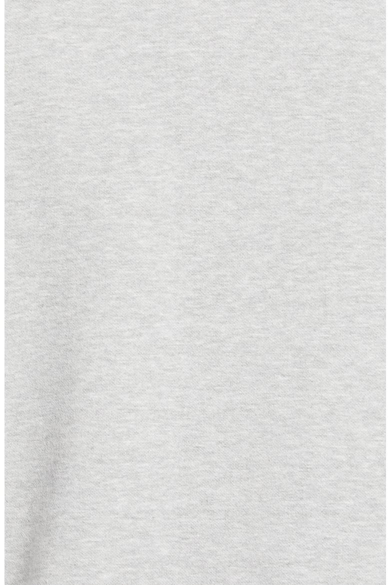 Lace Accent Bell Sleeve Cotton Blend Knit Top, Alternate, color, HEATHER GREY