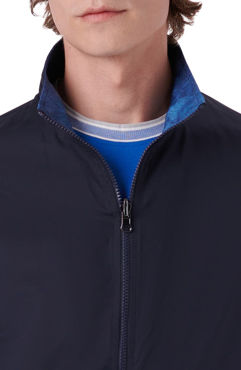 Bugatchi Reversible Bomber Jacket, Alternate, color, 