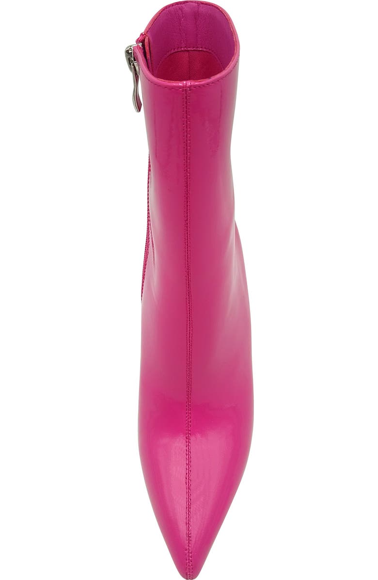 LADY COUTURE Crown Pointed Toe Bootie, Alternate, color, Fuchsia