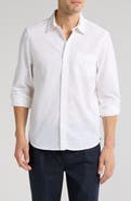 14th & Union Solid Linen & Cotton Button-Up Shirt