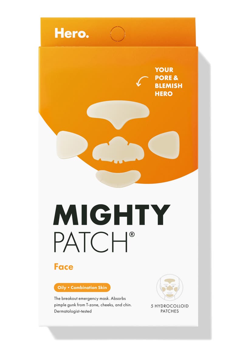 Might Patch Face Pore Pimple Patches, Main, color, ORANGE