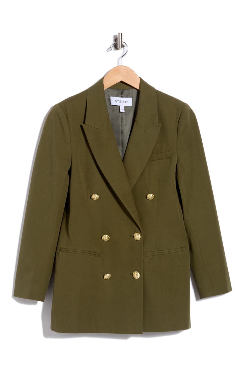 Walter Double Breasted Jacket, Main, color, FATIGUE
