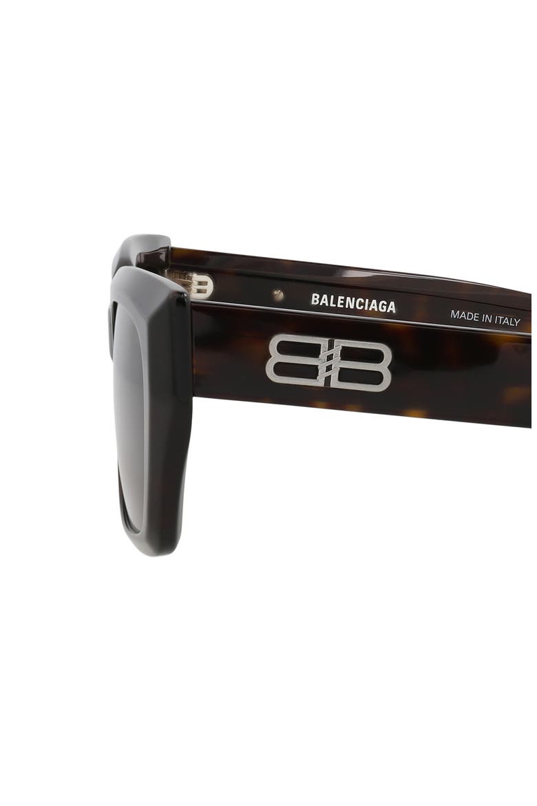 54mm Square Sunglasses, Alternate, color, HAVANA HAVANA BROWN