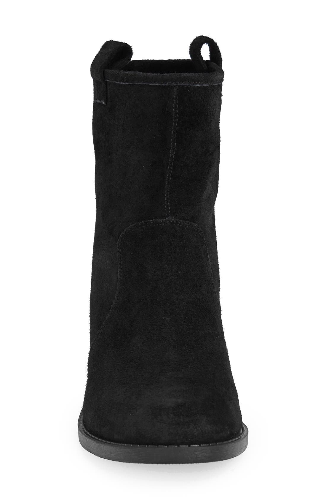 Natasha Boot, Alternate, color, BLACK SUEDE