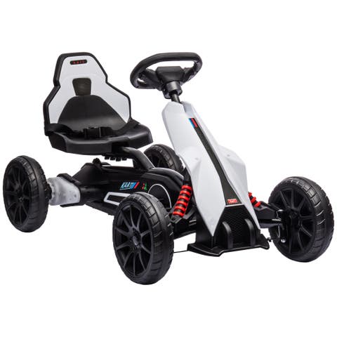 12V Kids Electric Go Kart with Forward Backward Drive Adjustable Speed