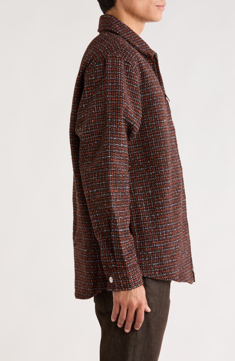 Carhartt Work In Progress Bellamy Shirt Jacket, Alternate, color, Bellamy Check Tobacco