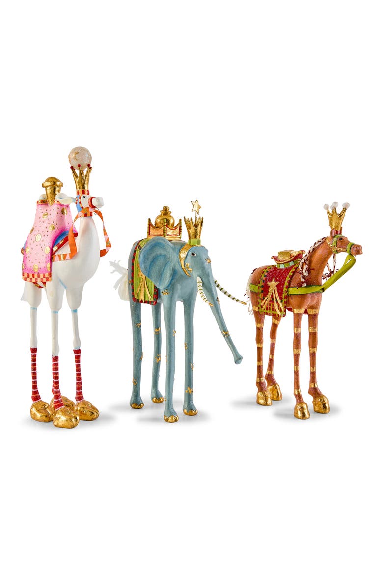 Patience Brewster Nativity Set of 3 Figurines, Alternate, color, MULTI