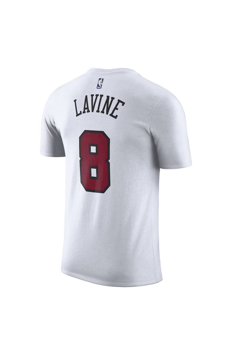 Nike Men's Nike Zach LaVine White Chicago Bulls 2022/23 City Edition Name & Number T-Shirt, Alternate, color,