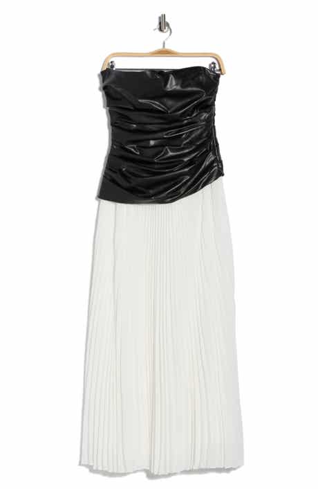 Simkhai Arie Strapless Bustier Midi Dress