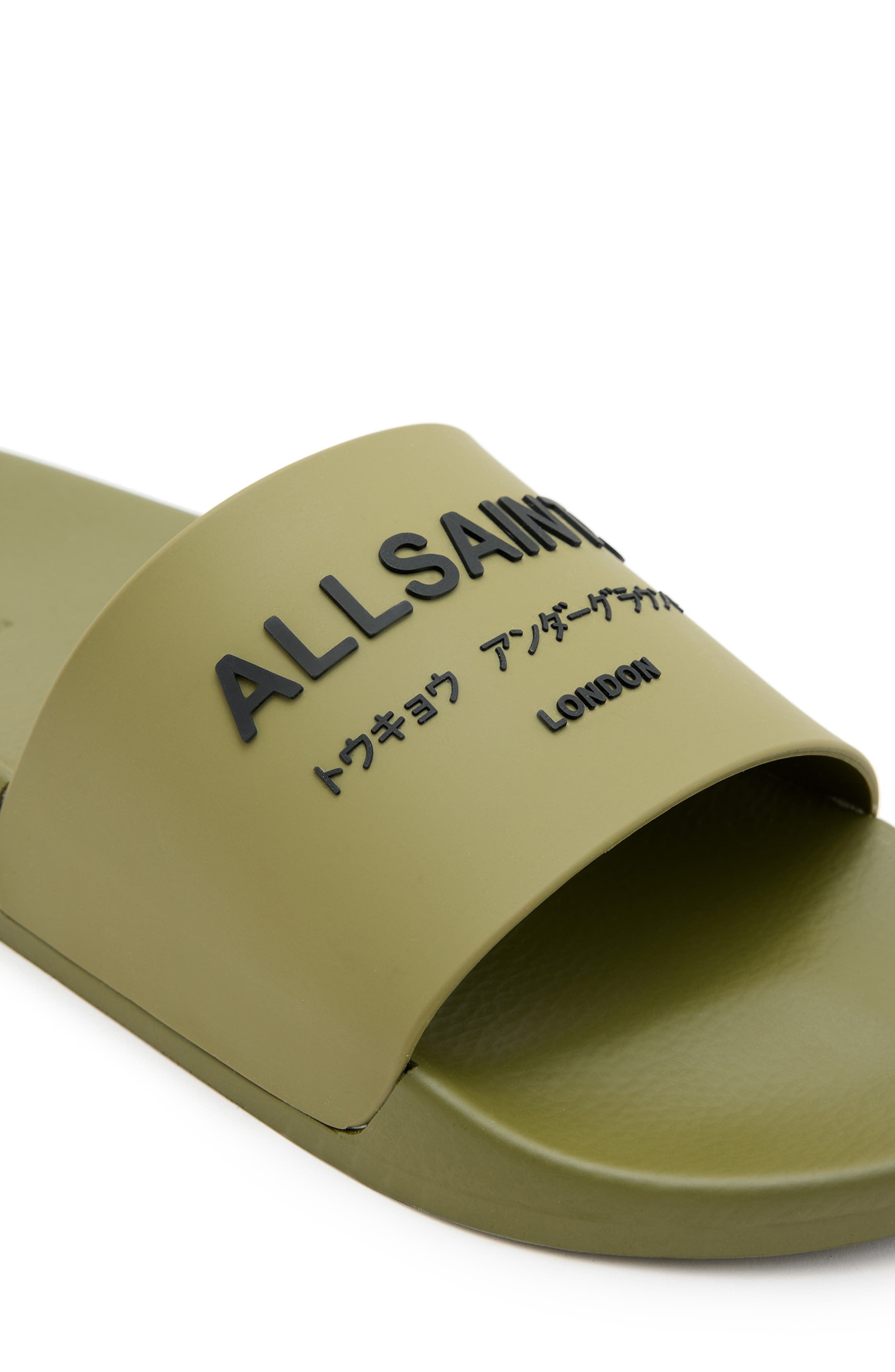 Underground Slide Sandal, Alternate, color, KHAKI GREEN
